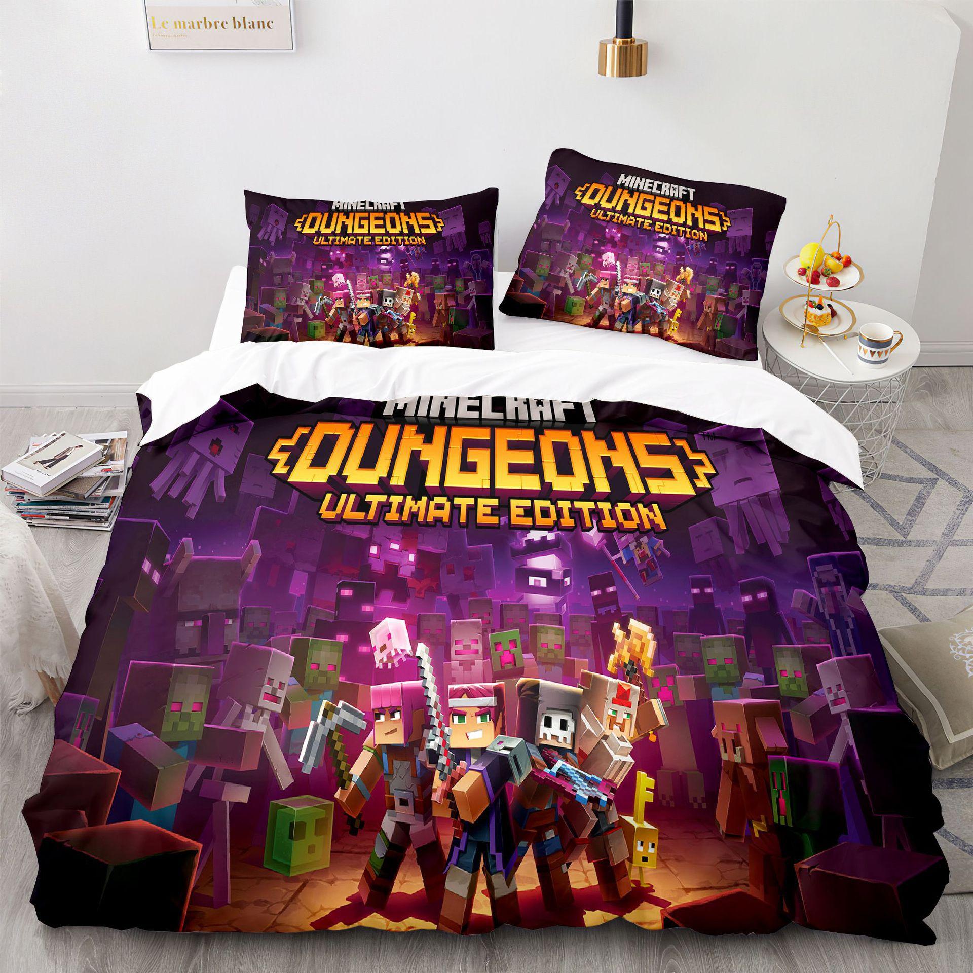 

Minecraft 3D Printing Minecraft Three-Piece Set 135 * 200 (two-piece set)