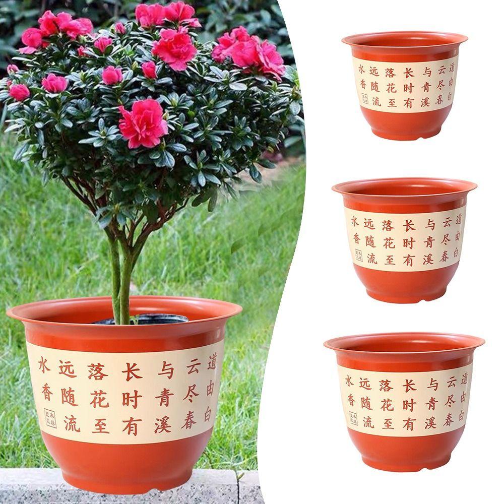 Large-diameter Flower Pot Thickened Bonsai Flower Pot Durable Orchid Pots