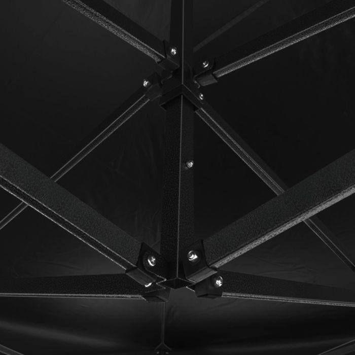 Pavillon pliable - Tourtecs 3x6m - Imperméable - Cadre en acier - Hauteur réglable jusqu'à 3,4m