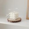 Rubik's Cube Aromatherapy Candle - Soy Wax White Geometric Ornament & Home Decor Candle