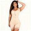 Damen Europäischer Stil Netz One-Piece Bodyformer Bauchkontrolle Po-Anhebung Formwäsche
