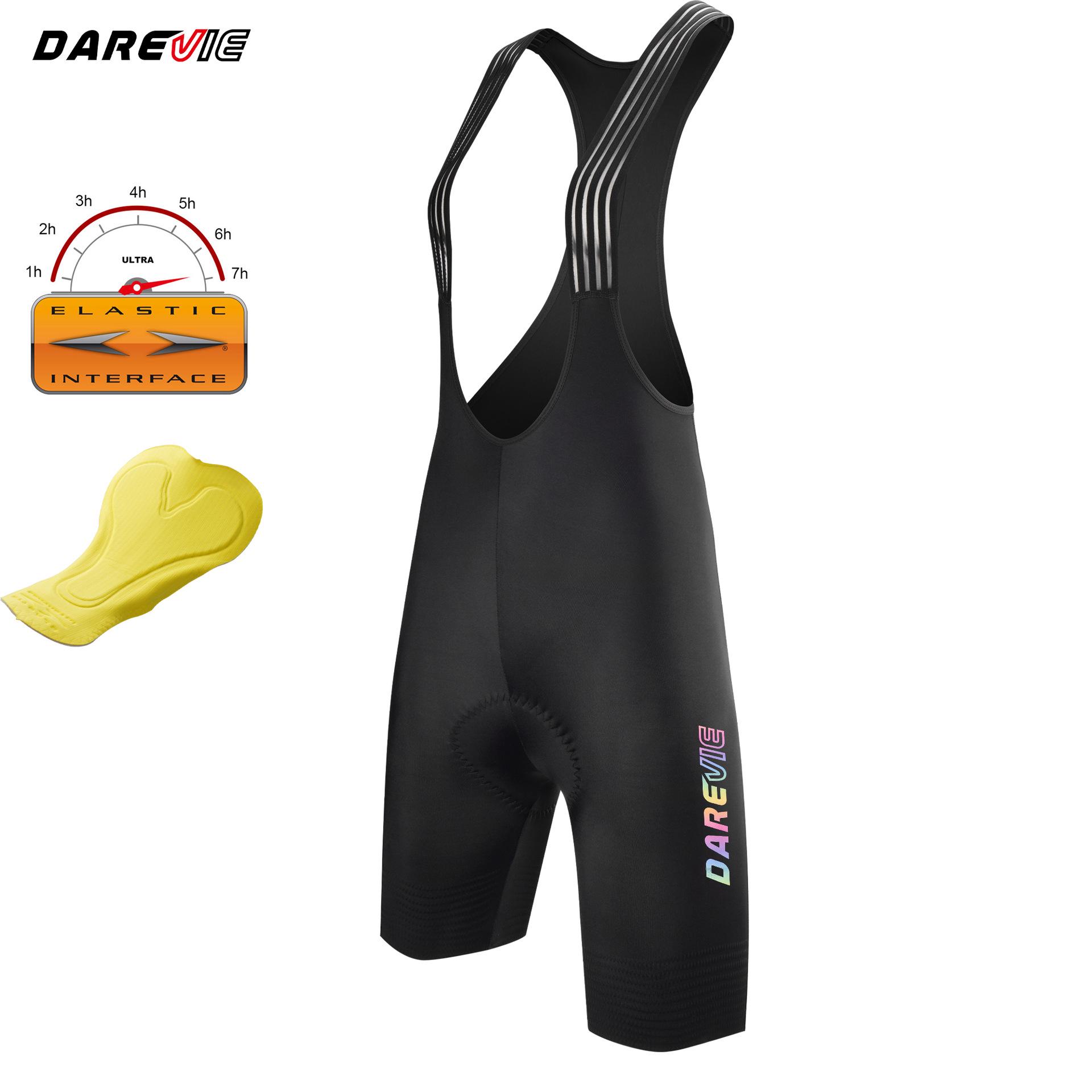 

2024 Darevie Women s Cycling Bib Shorts with Double Arrow Pad L