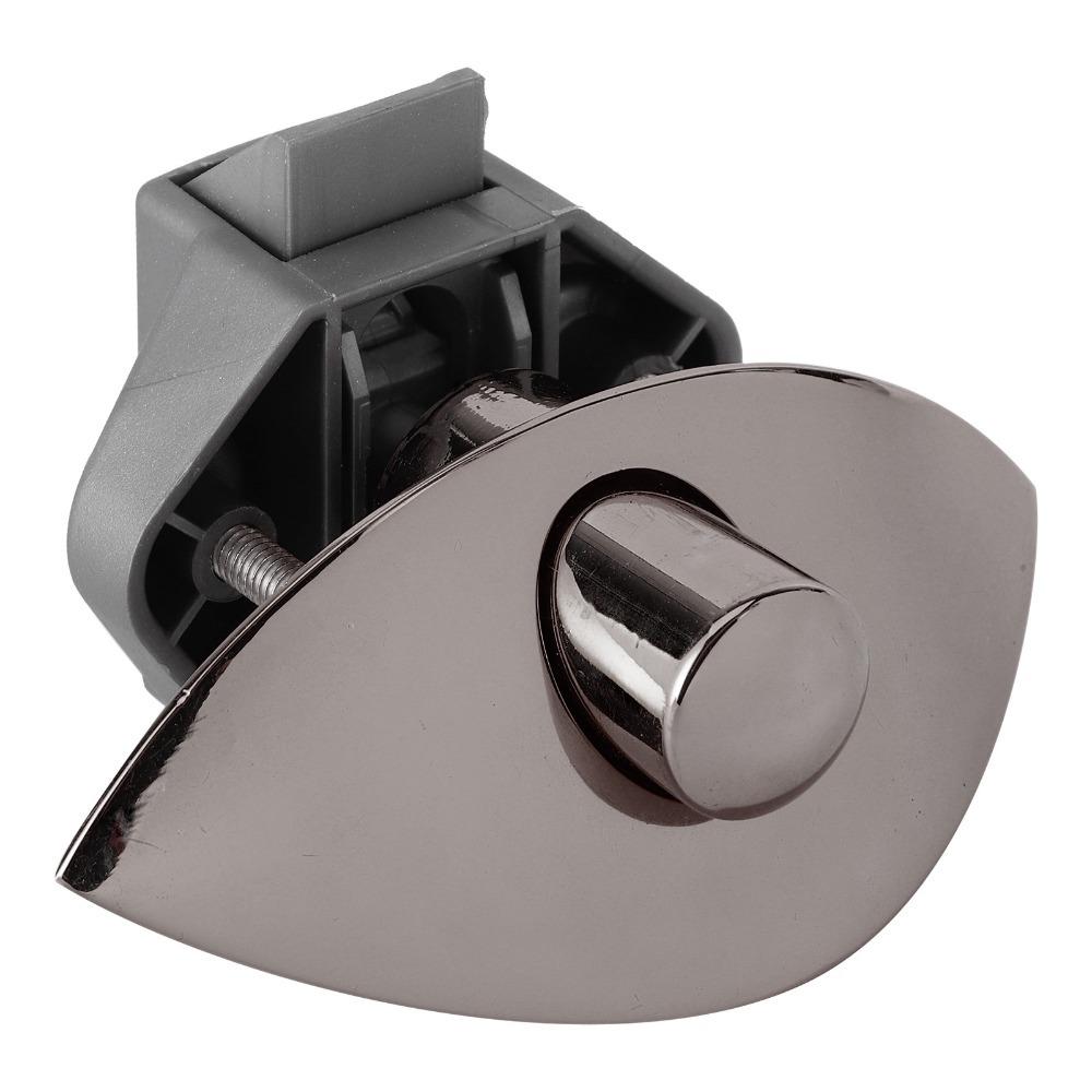 Easy Installation 14-16mm Drawer Push Lock Button Lock Push Locking Device Cabinet Door Lock Wooden Cabinet Door