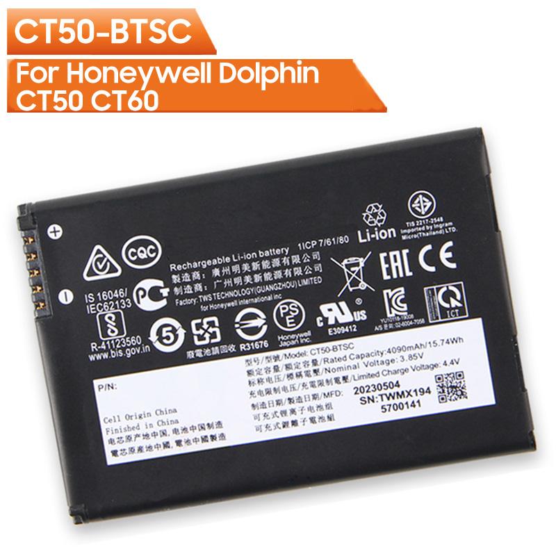 

NEW Replacement Battery CT50-BTSC For Honeywell Dolphin CT50 CT60 Rechargeable Battery 4090mAh