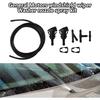 Premium Universal Car Windshield Wiper Washer Squirter Nozzle Spray Jet Kit Fluid Hose T