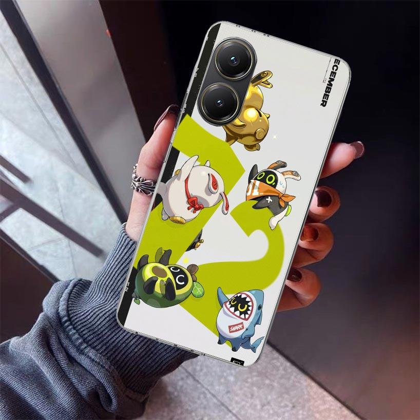 Zenless Zone Zero ZZZ Bangboo Phone Case For Xiaomi Poco X5 X6 X7 Pro F7 Ultra M7 Redmi 15C 15 13C 13 12C 12 10 10C 10A 9 9C 9T