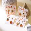 Cat Ghost Ear Studs Star Pumpkin Dangle Earrings Fashion Halloween Earrings  Party
