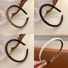 Style Headbands Minimalist Solid Color Womens Weaving Hair Accessories