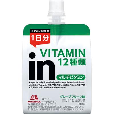 Morinaga Seika In Jelly In Jelly Multi Vitamin 180g Wider In Jelly Cheer Pack Wider In Jelly