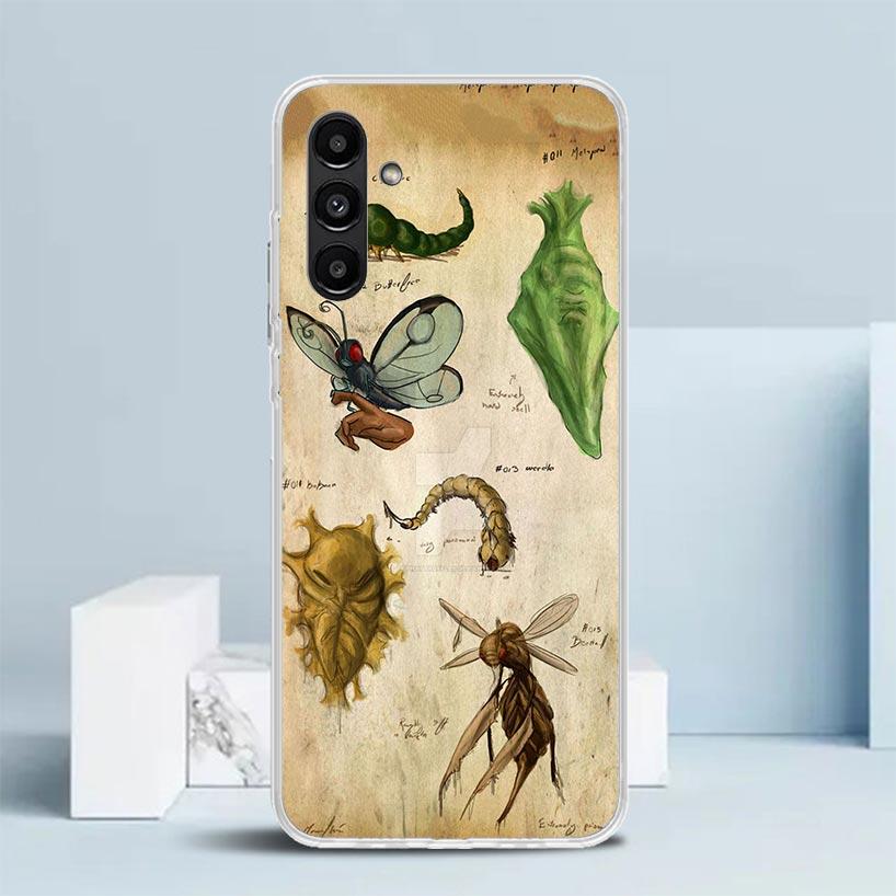 Bugs Bees Scientific Decomposition Cover for Samsung Galaxy A17 A37 A57 A16 A26 A36 A56 A15 A14 A55 Phone Case A13 A53 A25 A35 A