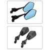 Aluminum Side Glass Wide Angles Glass Glass Modern Designings Side Glass Motorcycle Modification Part Suitable for UQI