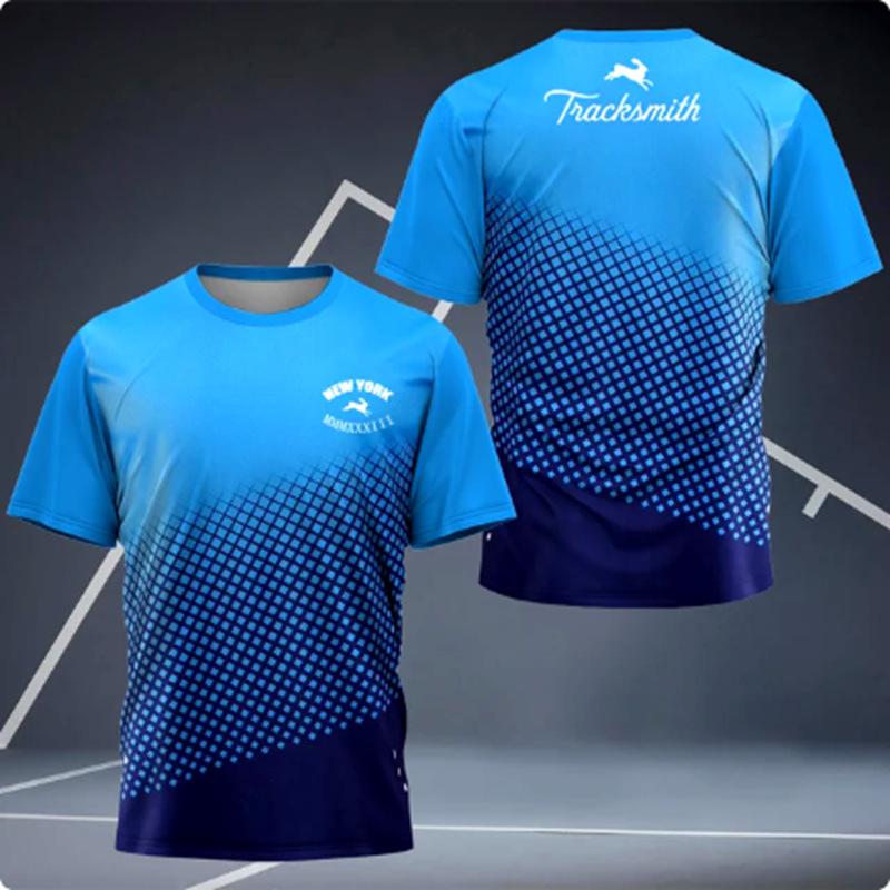 3D Digital Printing T-Shirt Teen Men's Short Sleeve Top Versatile Breathable