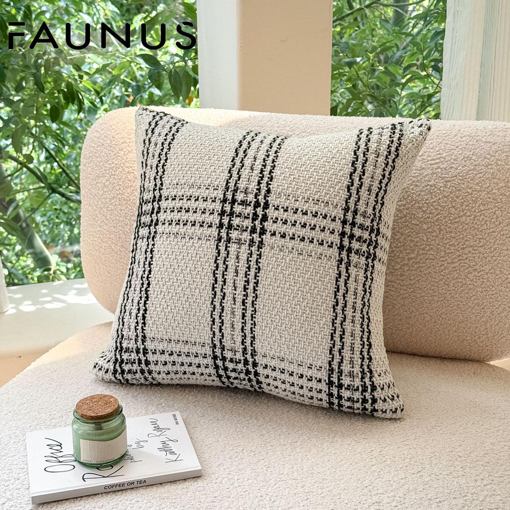 INS Zebra Print Throw Pillow Cover, Luxury French Style Cushion Cover for Sofa Couch Bed, Chic Home Decor,2pcs