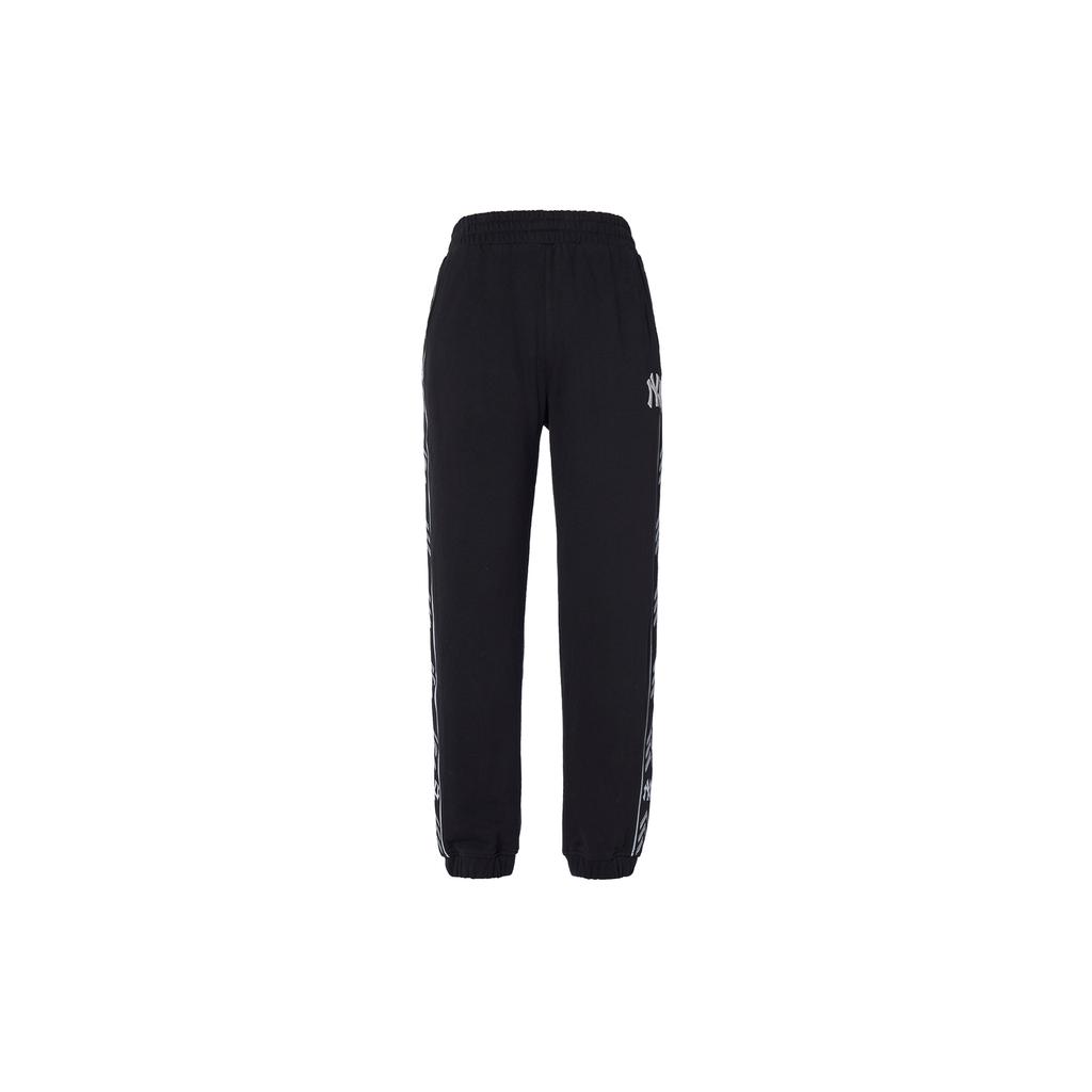 New MLB New York Yankees Knitted Sweatpants Unisex Black 3ATPS0114-50BKS
