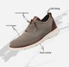 Spring/Summer Men's Lightweight Breathable Slip-on Sport Casual Shoes, Fashionable Dad Style, Plus Size Up to 48