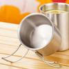 Camping Coffee Cup Portable Cooking Drinking Water Cup Outdoor Kitchen Equipment Travel Cookware Drink Cup Tourist Mug
