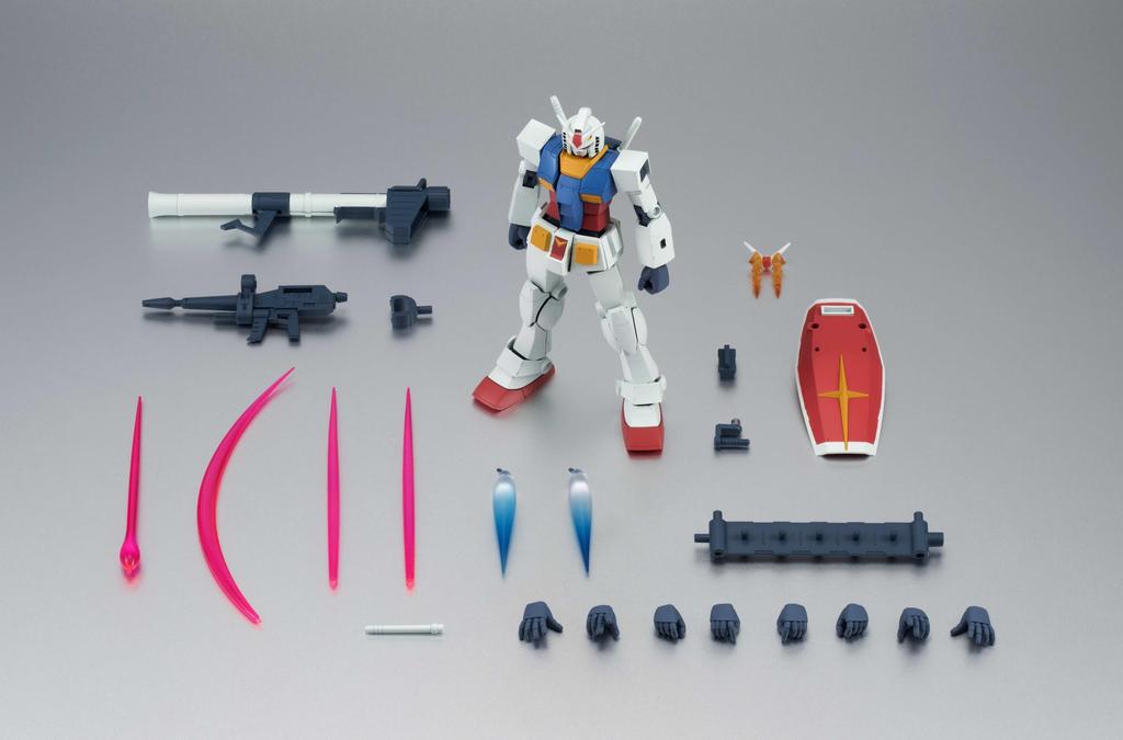 TAMASHII NATIONS ROBOT SPIRITS Mobile Suit Gundam <SIDE MS> RX-78-2 Gundam Ver. A.N.I.M.E. (Reissue) Approx. 125mm PVC & ABS Painted Action Figure
