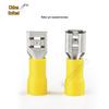 Zhonglian 6.3mm Pre-insulated Spade Quick Disconnect Terminal Connector (Male-Female Pair)