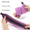 Gestricktes Wollstirnband Altersreduzierendes Haarband Breite Kante Gezahnt Gesichtswaschen Haarspangen Haarschmuck für Frauen Diademe