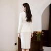 Trueman Women's Off-white Professional Suit Set