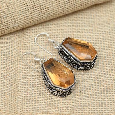 Morganit-Edelstein-Schmuck, 925er-Sterlingsilber, handgefertigter Schmuck, Geburtstagsgeschenk, Ohrringe