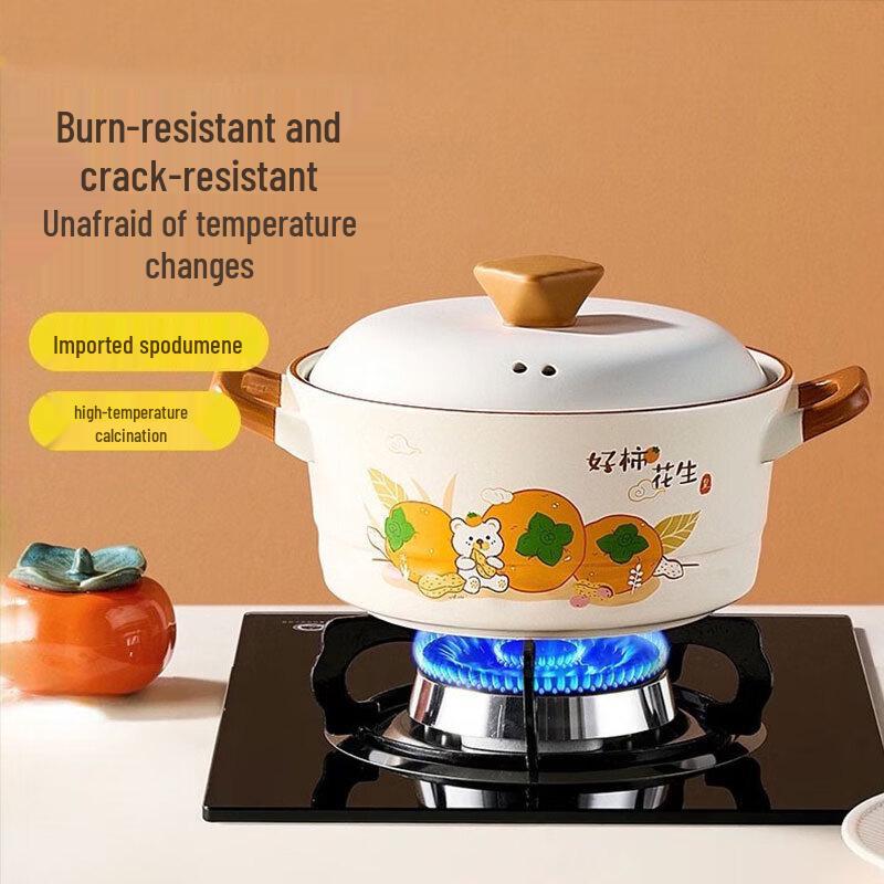 

COOKER KING Good Fortune Ceramic Stew Pot 4.2L