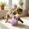 Eggplant Shaped Squeaky Dog Toys Adorable Interactive Cat Toys Cat Teaser Toy  Entertainment