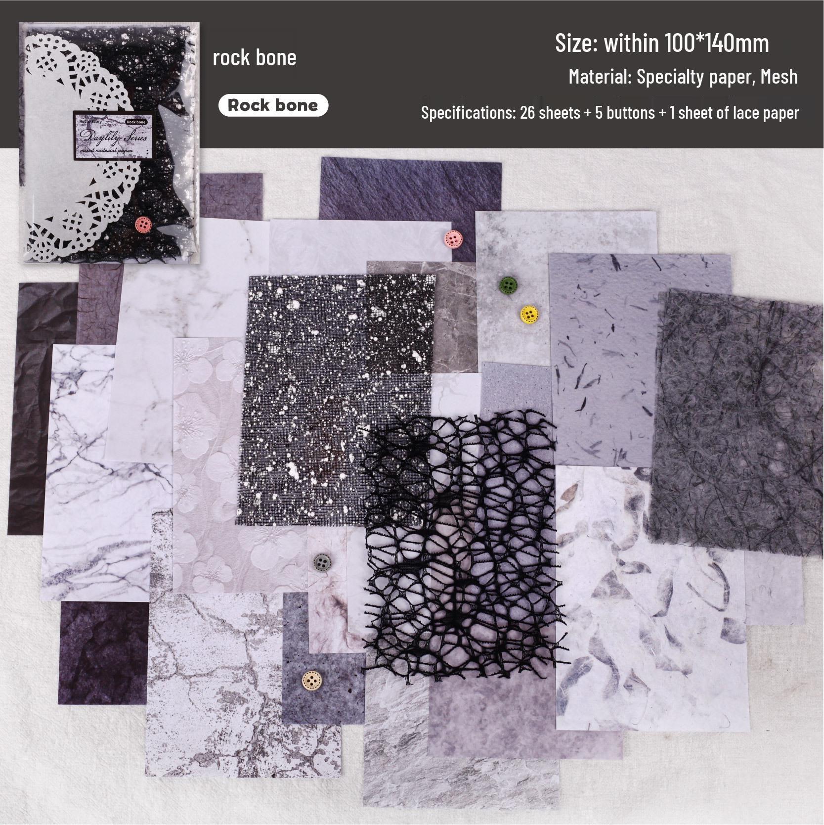 

Пряжа RetroStory Cloud: Набор ретро-бумаги для фона для DIY для ита-сумки и украшения журнала