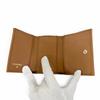 Pristine CHANEL Classic Small Flap Wallet COCO Mark Matrasse Brown AP0230 Used