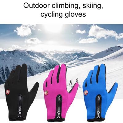 Neue Winter Handschuhe Männer Frauen Touch Kalt Wasserdichte Motorrad Zyklus Handschuhe Männlichen Outdoor-Sport Plus Samt Warme Lauf Ski Handschuh