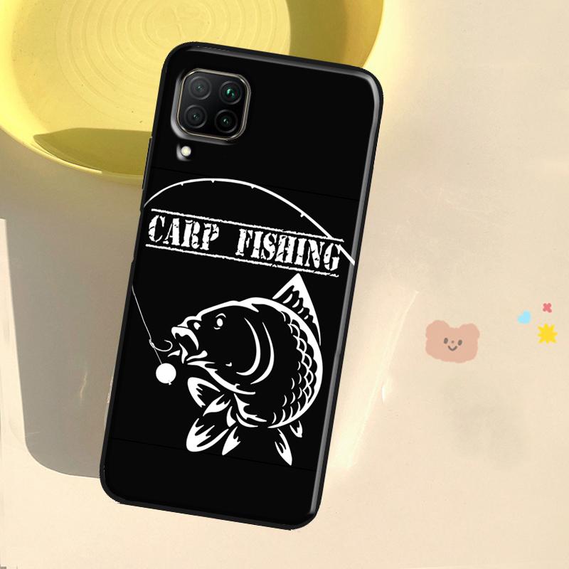 Carp Fish Fishing rod Hook Case For Huawei Honor X8 X7a X8a X9a 50 70 90 Magic5 Lite P20 P40 P60 P30 Pro Nova 9 Cover