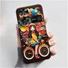 Case For ZTE Nubia Z60 Z70 Z70S Z50 Ultra Cute Love Heart Rabbit Matte Black Soft Silicone Cover For Nubia Z60Ultra Fundas Shell