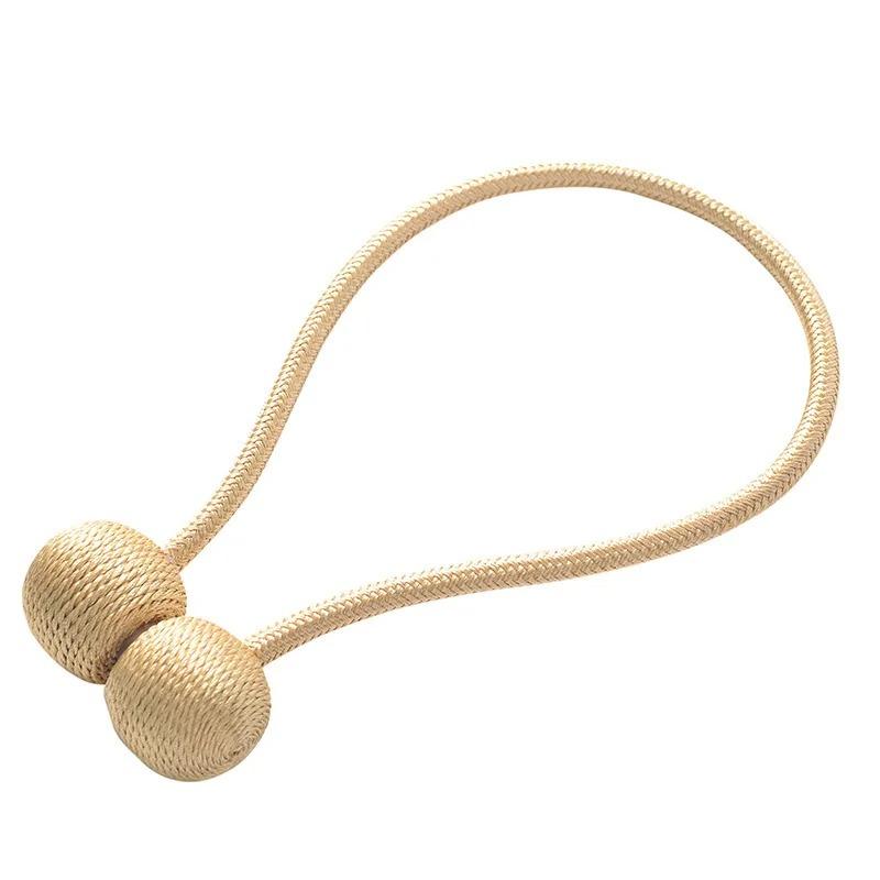 Magnet Curtain Buckle Tiebacks Curtain Clips No Punch Modern Curtain Accessories Pearl Magnetic Ball Home Decoration Accessories