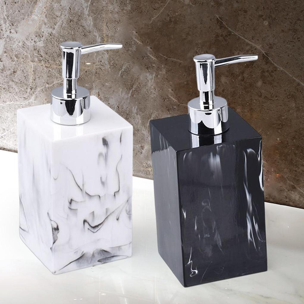 Empty Soap Dispenser Resin with Pump/ 500ml Refillable Container/ for Conditioner Lotion Kitchen Hotel Home/