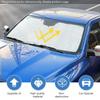 Car Front Windshield Sunshade Window Shade Foldable Sun Visor Cover Fit For Dodge RAM 2010-2015 Car Interior Accessories