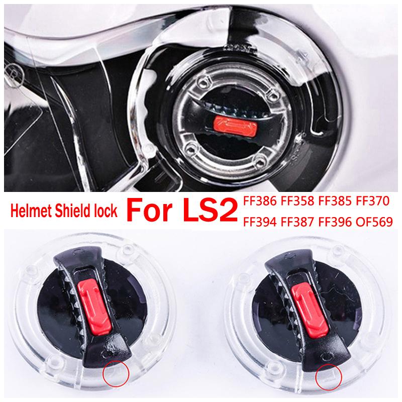 Motorcycle Helmets Visor Lens Lock For LS2 FF386 FF358 FF385 FF370 FF394 FF387 FF396 OF569 Motorcycle Helmet Shield Screws Also