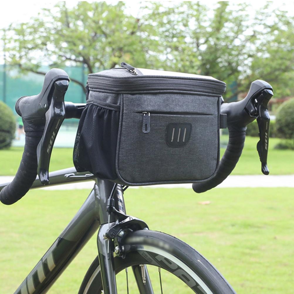 Bike Bag Waterproof Bike Handlebar Bag Scooter Bike Basket Bike Front Bag Cycling Pouch for MTB Mountain Road Bikes