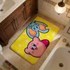 Pink Cute K-Kirbyes Floor Mat Cheaper Anti-slip Modern Living Room Balcony Printed Bedside Mats
