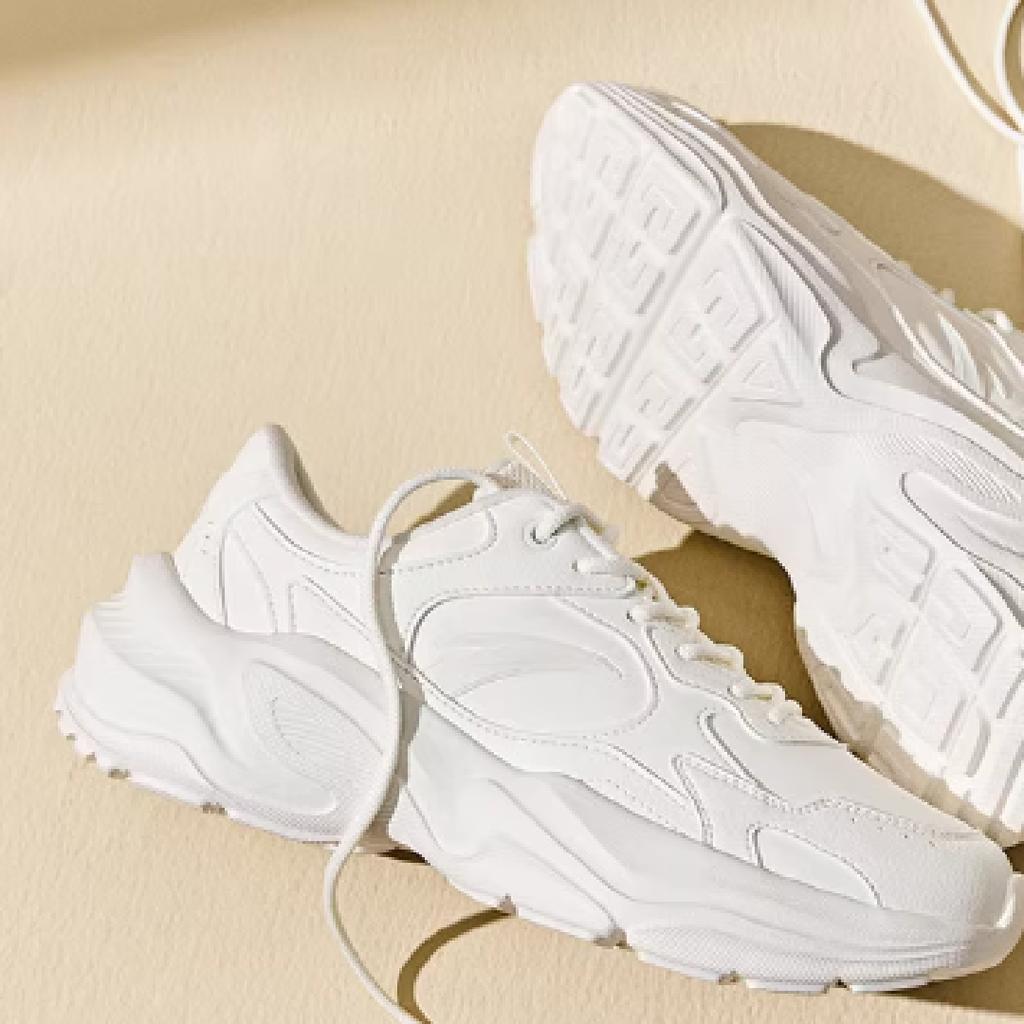 Anta Little Millennium Trendy Comfortable Wear-Resistant Breathable Lightweight Increased Height Low-Top Casual Shoes Women Casual Shoes 922538826-8