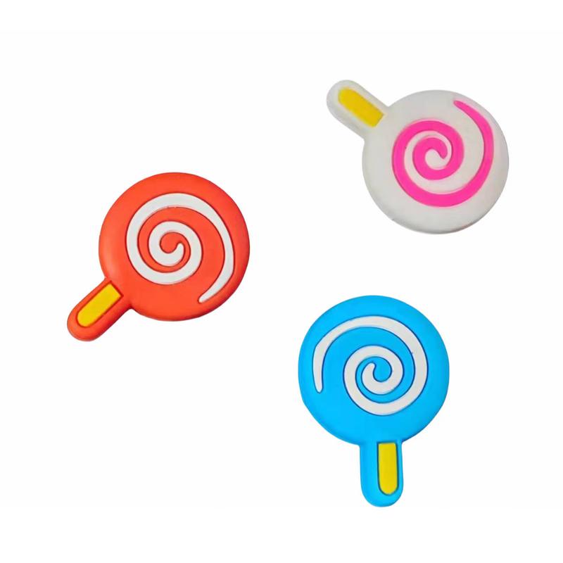 LISM Cute Lollipop Silicone Tennis Racket Dampener