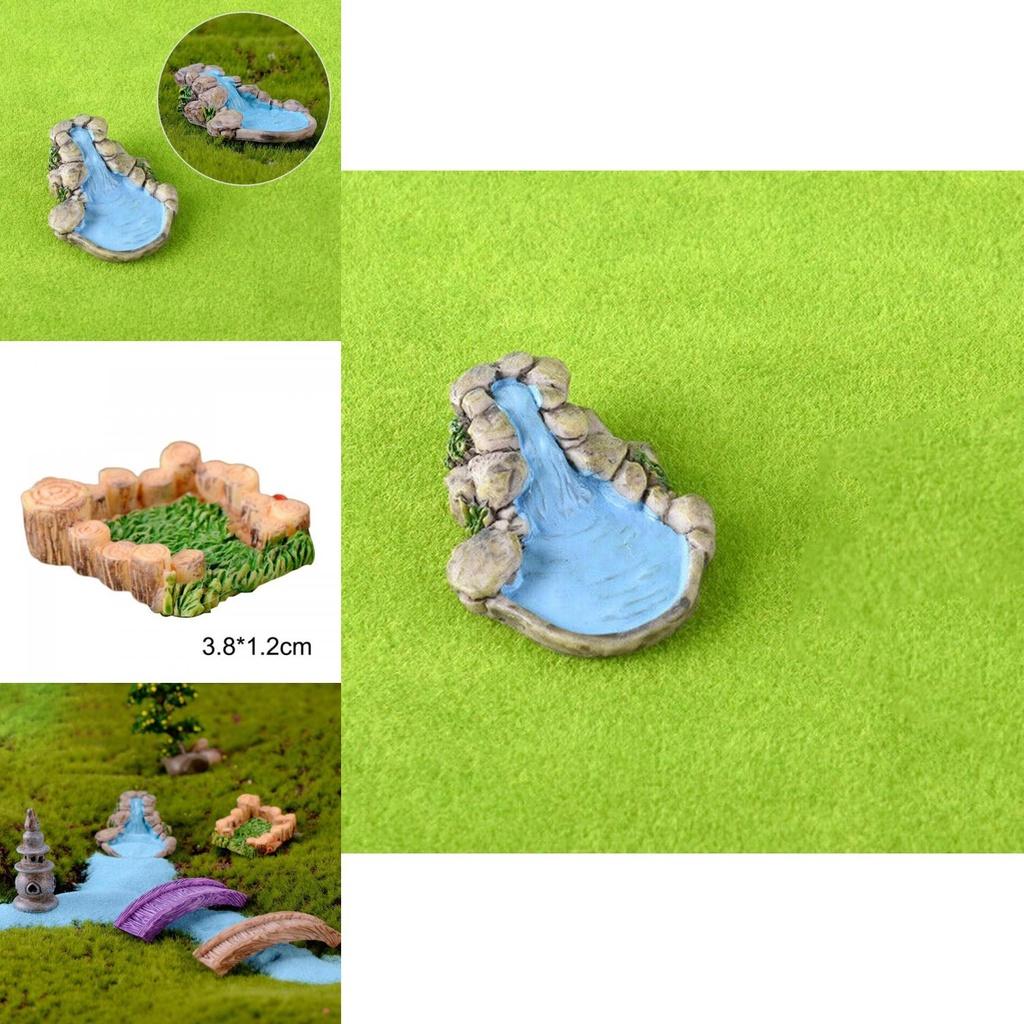 Stunning Garden Diy Fairy Miniature Water Well Bridge Lighthouse Craft Decoration Set For Enchanting Landscapes