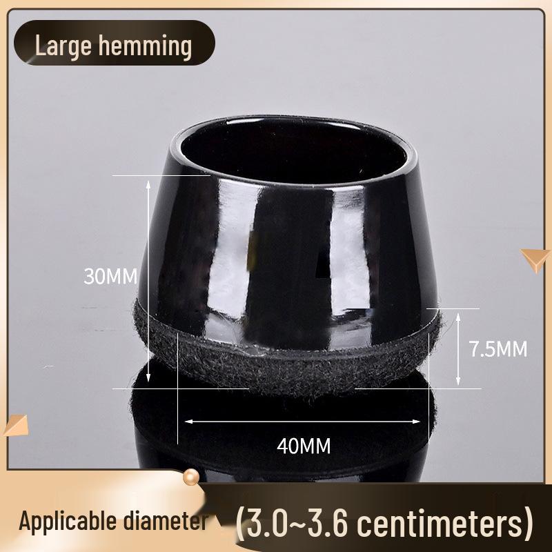 Durable Silicone Non-Slip Chair Leg Covers with Noise Reduction & Thickened Edge