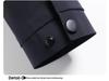 Men's Milk Silk Lapel Jacket - Business Casual Outerwear for Middle-aged and Older Men