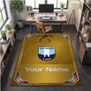Kristal Fluweel Tapijt Lazio FC Print Aangepaste Naam Tekst Vloermat Woondecoratie