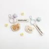 Rilakkuma Patch Keychain Korilakkuma AB32202 San-X