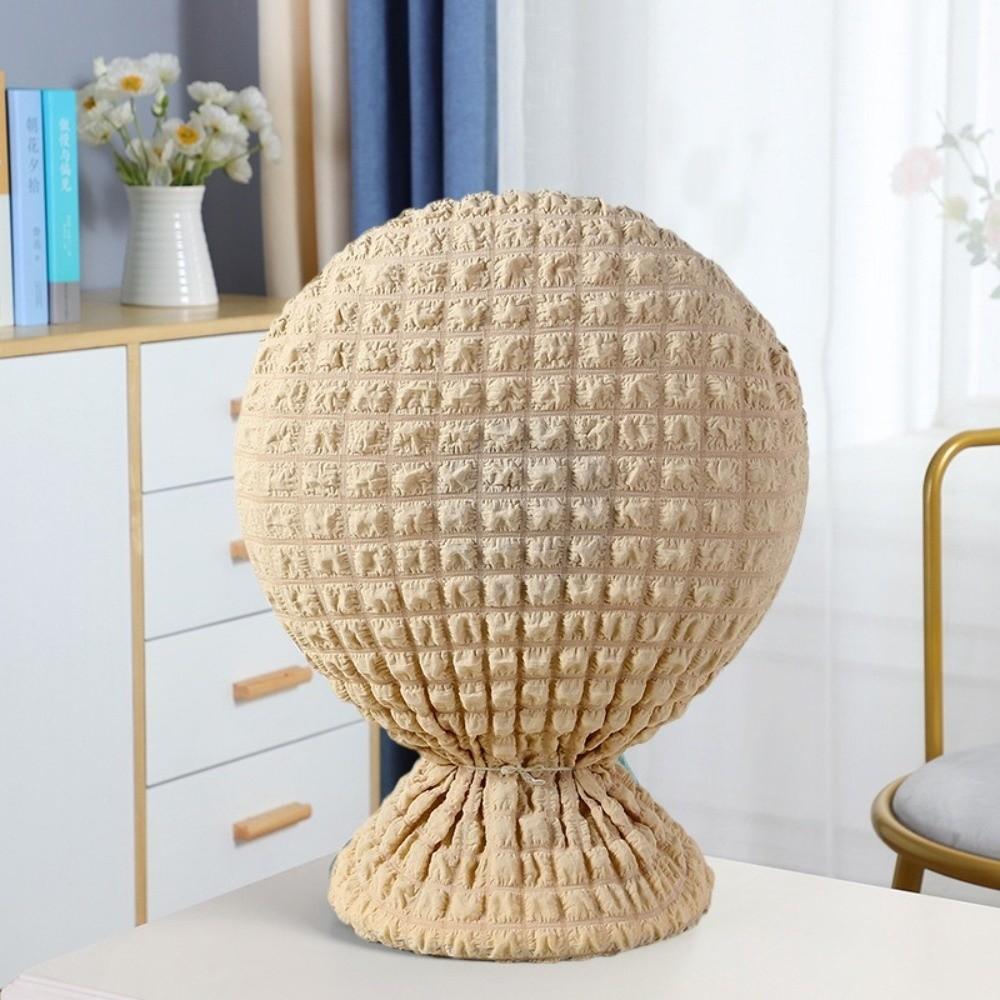 Bubble Grid Fan Protective Cover Solid Color Fan Grid Cover Durable Fan Dust Cover  Living Room