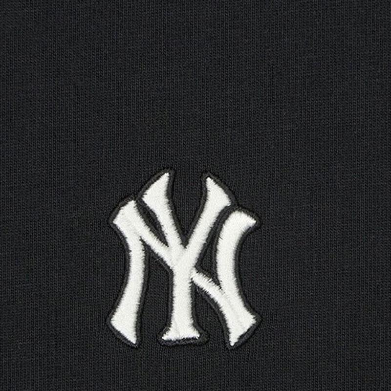 New MLB Set-in Sleeve T-Shirt Unisex Black 3FTSB0443-50BKS