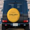 1 szt. Pokrowiec na koło zapasowe do samochodu London Flaga Wielkiej Brytanii Szop Przeznaczony do Chelsea Truck Suzuki Jimny Toyota Mitsubishi 4WD Ochraniacz koła przyczepy