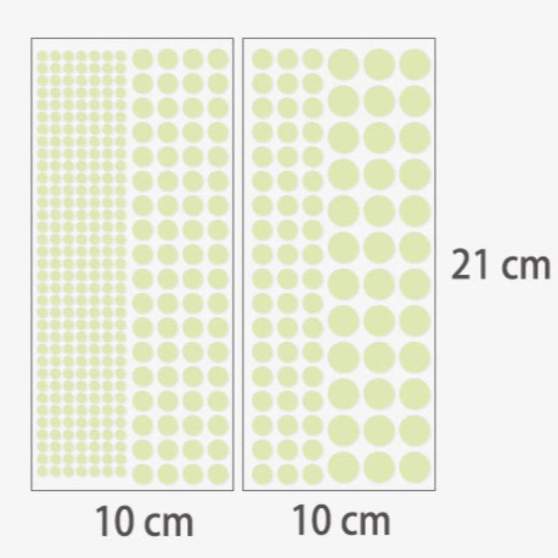 

407 шт. Светящиеся настенные наклейки Настенный декор Светящаяся в темноте Звезда Виниловая наклейка Для детской комнаты Креативное флуоресцентное украшение для вечеринки A