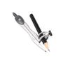 Geometric Metal Compass for Precision Drawing and Measurement